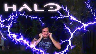 HALO meets TESLA COILs