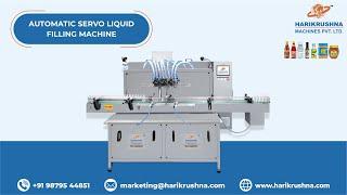 Automatic Servo 6 Head Liquid Filling Machine