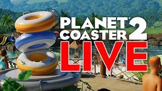 Let's Take A Look At This Update Then... | Planet Coaster 2 LIVE