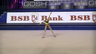 Petrova Olesya (RUS)  ball  junior  final  Cup of World 2014 Minsk