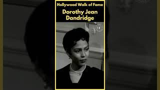 Dorothy Dandridge, First Black nominated for Oscar & ratify a star on Hollywood Walk of Fame #shorts