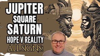 Jupiter Square Saturn - Hope v Reality All 12 Signs!