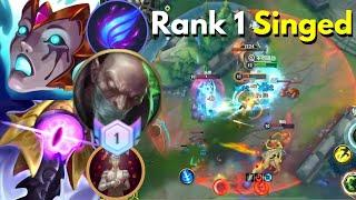 Rank 1 Singed (TOP) Chinese Server | 11 Games | Lofi | Wild Rift China