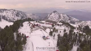 Drone Views Of  Malam Jabba Valley Swat