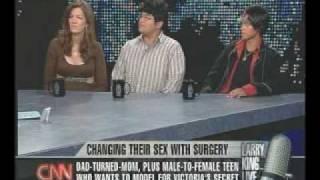 Transgender family on Larry King: Jessica Lam with her Kids