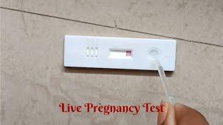 LIVE PREGNANCY TEST & ITS RESULT || OUR REACTION !!! Why Did We Go Through Double Pregnancy Test???