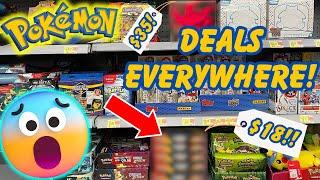 How to Pokemon Card Hunt in 2024... DEALS Everywhere!!  Pokemon Card Hunt VLOG 