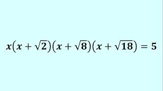 Solving Amazing Quartics in Two Ways | Can You Solve?