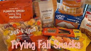 Trying Fall Snacks 2021! (Pumpkin Spice EVERYTHING!)