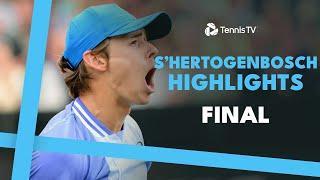 Alex De Minaur vs Sebastian Korda For The Title  | S'Hertogenbosch 2024 Final Highlights