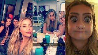 Ashley Benson | ft. Shay, Ian, Tyler, Lucy, Troian | PLL Season 7B Set | September 2016 pt.2