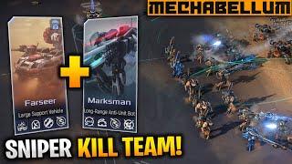 MAX LEVEL FARSEERS and OP Marksman Unit Combo - Mechabellum FFA Cast