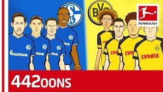 Schalke vs. Dortmund - Top 10 Revierderby Facts - Powered By 442oons