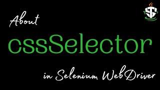 CSS Selector in Selenium WebDriver