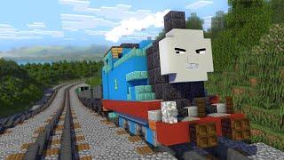 Thomas Going Up Gordon's Hill in Minecraft Animation