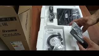 Iiyama XU2493HS-B4 monitor - unboxing, how it looks like, assembling