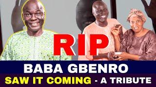 'How Baba Gbenro Said His Goodbye - Tribute to Moses Korede Are || God's Own TV