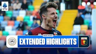 Udinese vs. Genoa: Extended Highlights | Serie A | CBS Sports Golazo