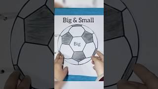 "Big and Small: Fun Size Comparison for Kids!"#busybookdiscovery #cute #art #shorts #diy #concepts