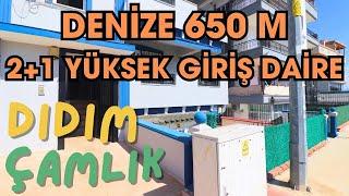 DİDİM SATILIK DENİZE YAKIN 2+1 DAİRE #didim #altınkum #çamlık #youtube #shorts #video