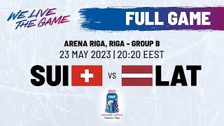 Full Game | Switzerland vs. Latvia | 2023 #IIHFWorlds