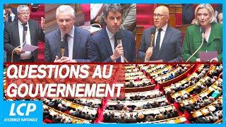 L'intégrale des Questions au Gouvernement | 09/04/2024