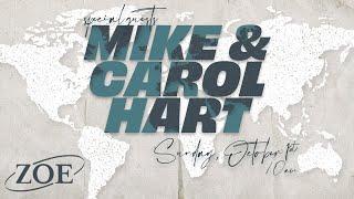 Mike & Carol Hart | Zoe International | Guest Speakers