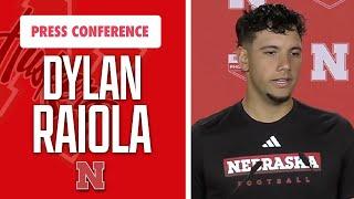 Nebraska Football QB Dylan Raiola meets with the media on Tuesday ahead of UTEP I HuskerOnline I GBR