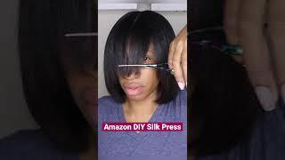 DIY Silk Press products from Amazon #shorts #amazonfinds #hairtutorial #silkpress links in comments