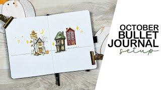 October 2024 Bullet Journal Setup | October Plan with Me | Archer & Olive B6 Journal