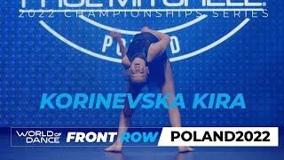 Korinevska Kira | JuniorDivision | WODPL22 World of Dance Poland 2022 | #WODPL22