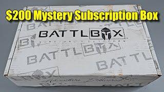 $200 Mystery Subscription Box - BattlBox Mystery Box Mission 109