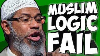 MUSLIM LOGIC FAIL #2 - Zakir Naik vs. Atheist