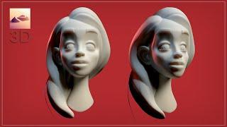 How to Model the Face & Head: Nomad Sculpt Character Tutorial (Class Preview)