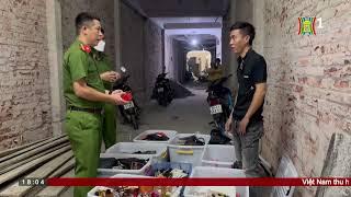 XỬ LÝ TÌNH TRẠNG HÀNG GIẢ, HÀNG NHÁI TẠI CHỢ ĐÊM ĐỒNG XUÂN