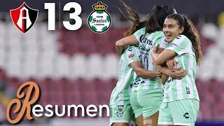 ATLAS 1-3 SANTOS J1 | Poderoso inicio de las Guerreras