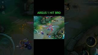 ARGUS 1 HIT BRO #ARGUS #Shorts #MLBB #mobilelegends