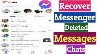 How To Recover Messenger Deleted Messages | Restore Messenger Chats