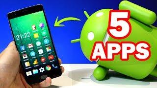 Mejores APLICACIONES Android GRATIS - Top 5 UTILES