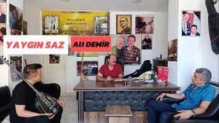 ELEKTRO BAĞLAMA&SAZ YAPIM ÜSTADI YAYGIN SAZ EVİ SAHİBİ   ALİ DEMİR BAĞLAMA ÜZERİNE