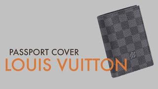 Louis Vuitton Passport Cover in Damier Graphite - Quick Look