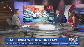 California Window Tint Law