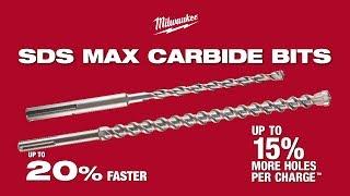 Milwaukee® SDS Max Carbide Drill Bits