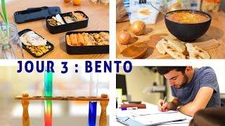 Vivre avec 1€ par repas - Jour 3 : Bento, soupe et collège