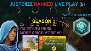 WE BACK AGAIN.. Ranked Dune Imperium Digital IX:  Live Play S2 (5)