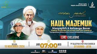 LIVE | HAUL MAJEMUK MASYAYIKH PONDOK PESANTREN SALAFIYAH SYAFI'IYAH SUKOREJO 2024, SITUBONDO