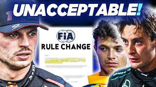 F1 Drivers DEMAND Change After DANGEROUS Verstappen Driving!