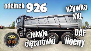 Używka XXL, DAF Nocny i lekkie ciężarówki w Program Na Osi odcinek 926 | 22.05.2021