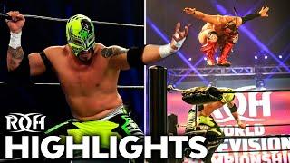 AMAZING TV Title Showdown: Rey Horus vs Dragon Lee! ROH Highlights