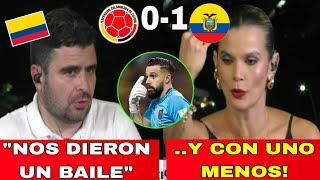  Prensa colombiana ASOMBRADA de la VICTORIA de ECUADOR ante COLOMBIA ¡NOS DIÓ UN BAILE! 